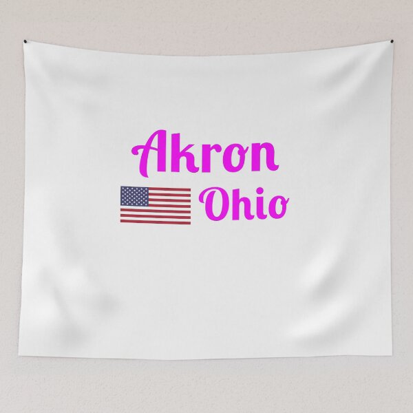 Item preview, Akron Ohio - Stylish Prints, designed and sold by Fleetwood1994.