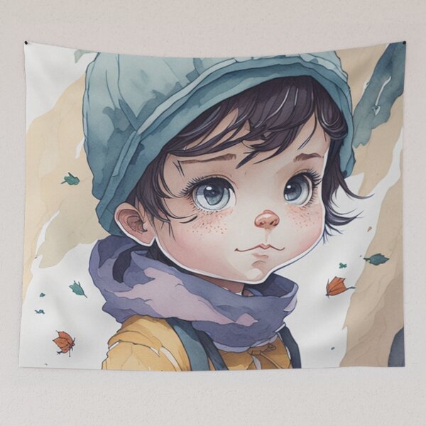 Item preview, 004 Little Boy designed and sold by Alexis Art Collection.