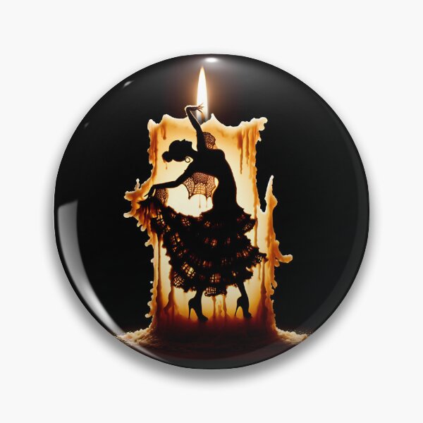 Item preview, Candle Flamenco Dancer Abstract  designed and sold by Amerbel.