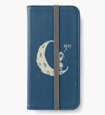 Alien on the Moon iPhone Wallet/Case/Skin