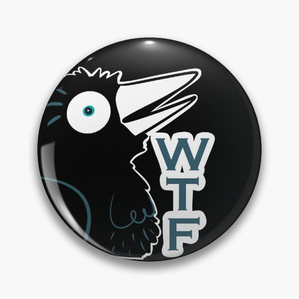 Item preview, Confused Quinn the Crow designed and sold by TamaraTretiak.