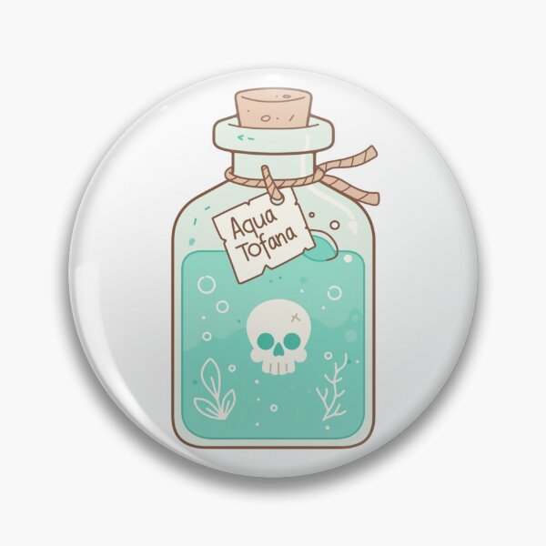 Item preview, Aqua Tofana poison bottle designed and sold by MendaciousMina.