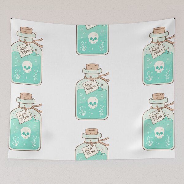 Item preview, Aqua Tofana poison bottle designed and sold by MendaciousMina.