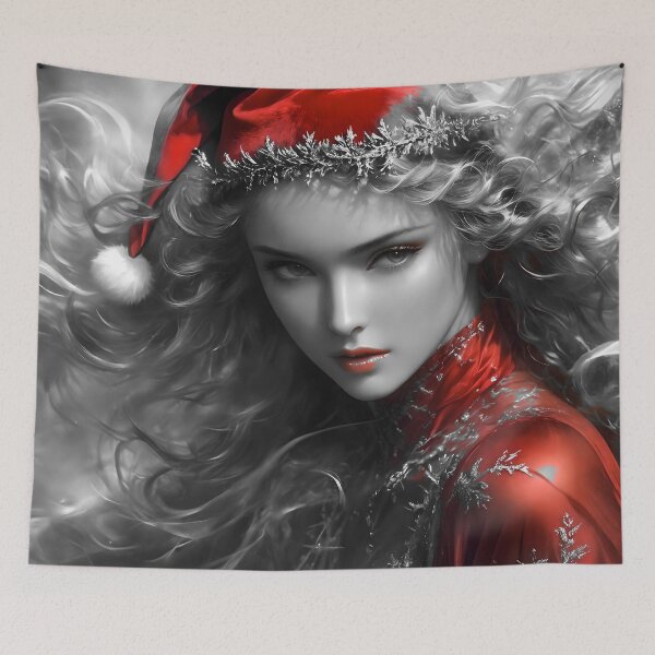 Item preview, Sandra Claus (ho,ho,ho) 8 bw designed and sold by deep-sea-birds.