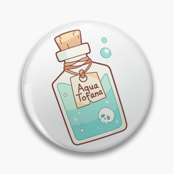 Item preview, Aqua Tofana poison bottle designed and sold by MendaciousMina.