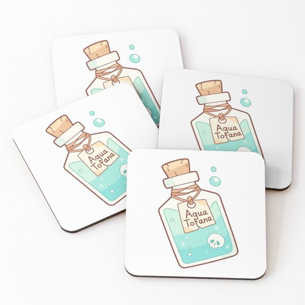 Item preview, Aqua Tofana poison bottle designed and sold by MendaciousMina.
