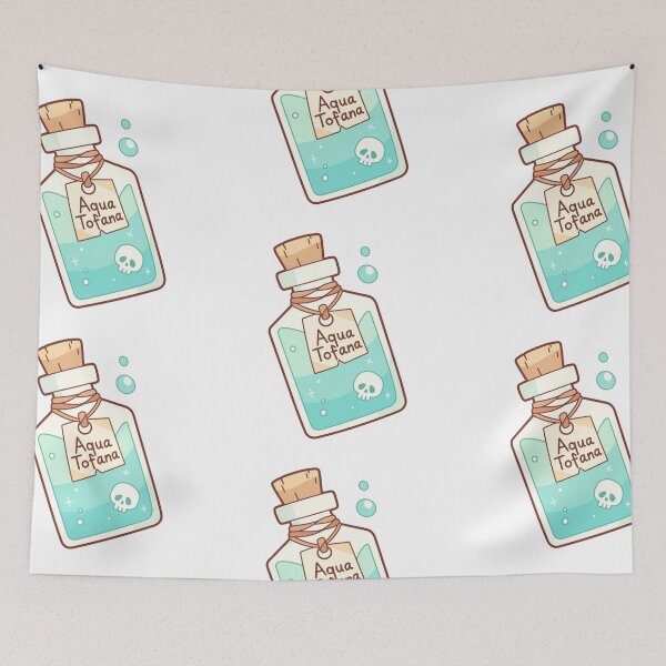 Item preview, Aqua Tofana poison bottle designed and sold by MendaciousMina.