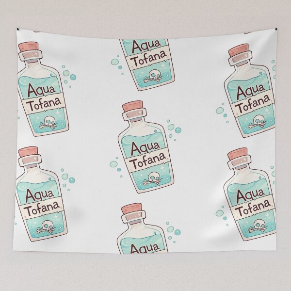 Item preview, Aqua Tofana poison bottle designed and sold by MendaciousMina.