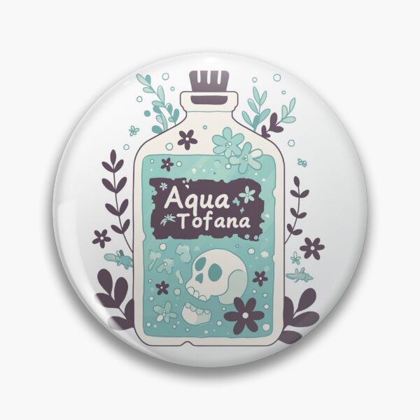 Item preview, Aqua Tofana poison bottle designed and sold by MendaciousMina.