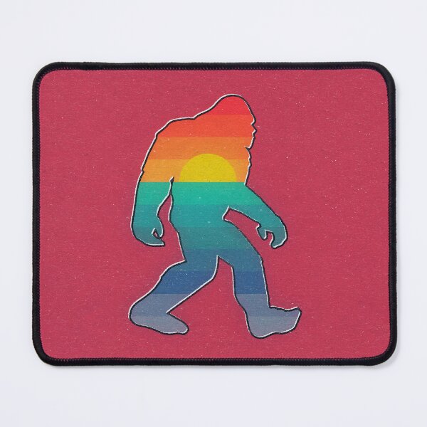 Item preview, Retro Bigfoot On Red designed and sold by H G  Designs.