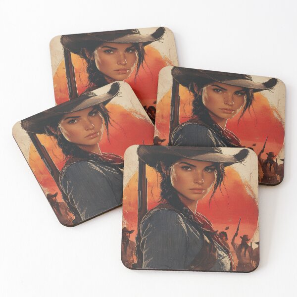 Item preview, cowgirl designed and sold by 5minArtStudio.