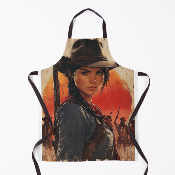 Artikelvorschau, Cowgirl entworfen und verkauft von 5minArtStudio.