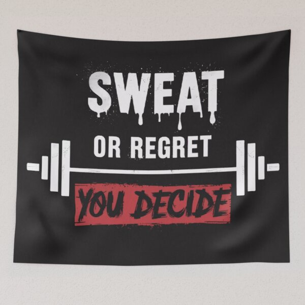 Item preview, Sweat or Regret, you decide designed and sold by BugiDesignArt.