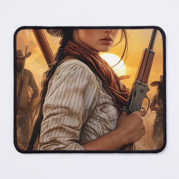 Item preview, cowgirl designed and sold by 5minArtStudio.