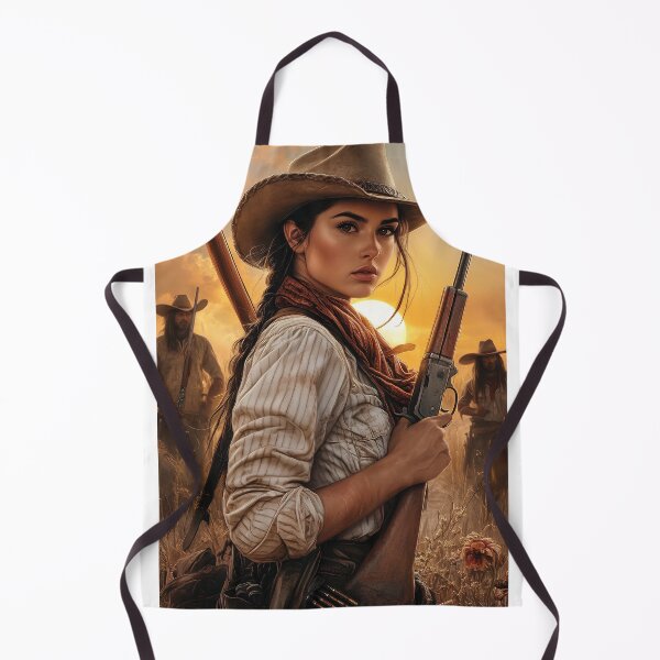 Artikelvorschau, Cowgirl entworfen und verkauft von 5minArtStudio.