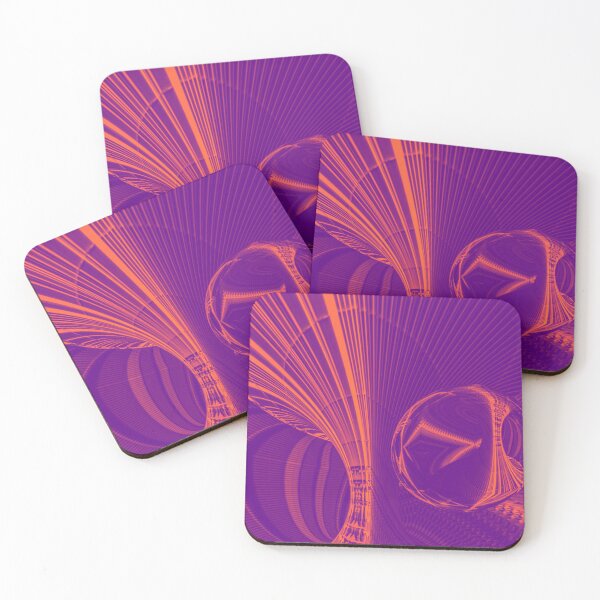 Item preview,  Op Pop Drop Surreal Abstract Art Orange Pink  designed and sold by Jenny Meehan Art Prints and Patterns  .