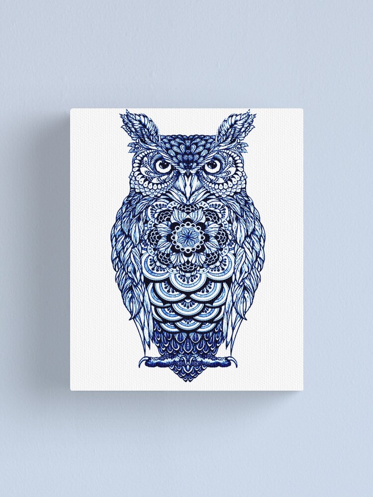 Owl Poster Owl Lover Owl Canvas