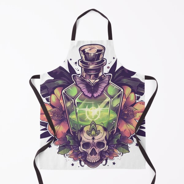 Item preview, Neo traditional poison bottle designed and sold by MendaciousMina.