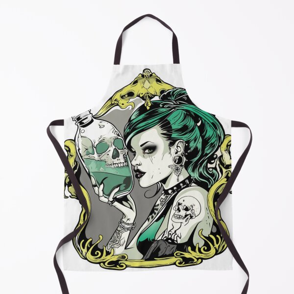 Item preview, Neo traditional poison bottle designed and sold by MendaciousMina.