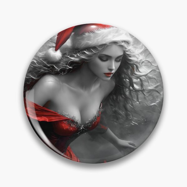 Item preview, Sandra Claus (ho,ho,ho) 9 bw designed and sold by deep-sea-birds.