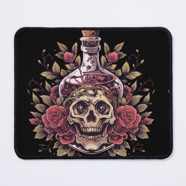 Item preview, Neo traditional poison bottle designed and sold by MendaciousMina.