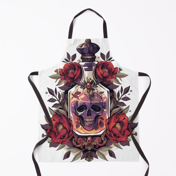 Item preview, Neo traditional poison bottle designed and sold by MendaciousMina.