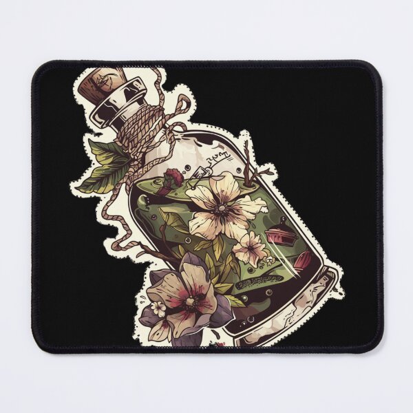 Item preview, Neo traditional poison bottle designed and sold by MendaciousMina.