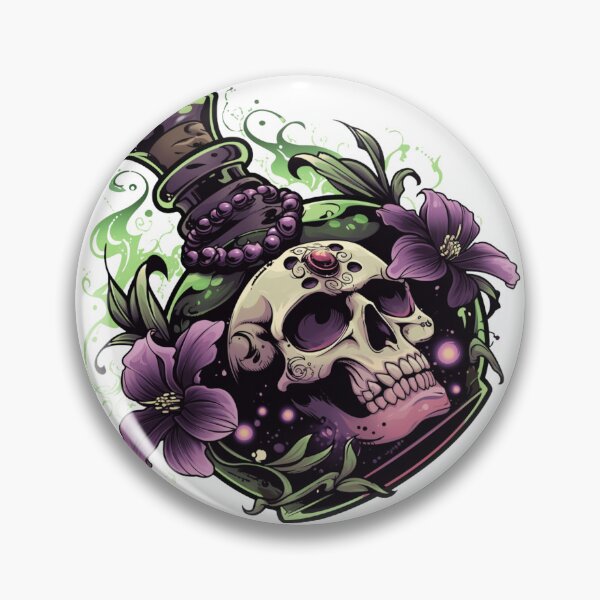 Item preview, Neo traditional poison bottle designed and sold by MendaciousMina.