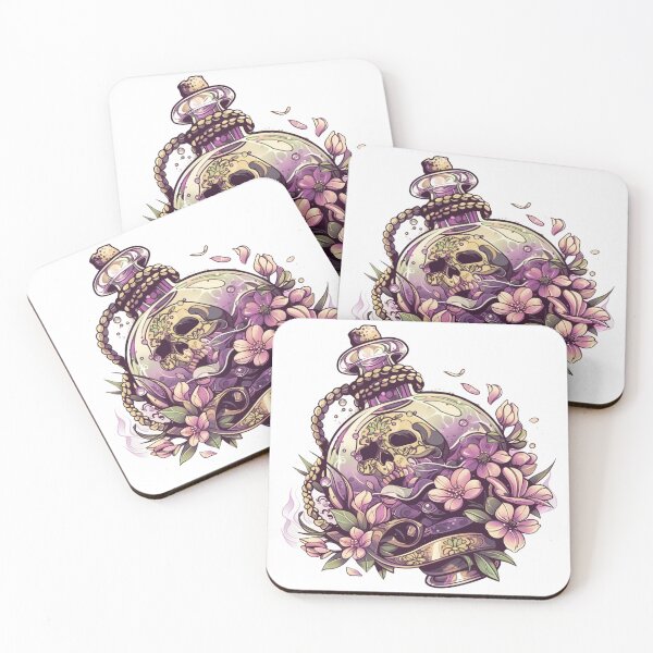 Item preview, Neo traditional poison bottle designed and sold by MendaciousMina.