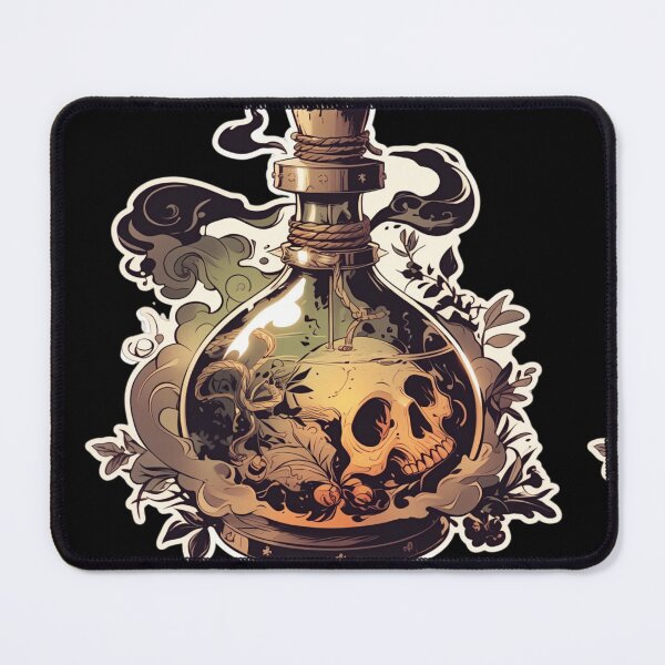 Item preview, Neo traditional poison bottle designed and sold by MendaciousMina.