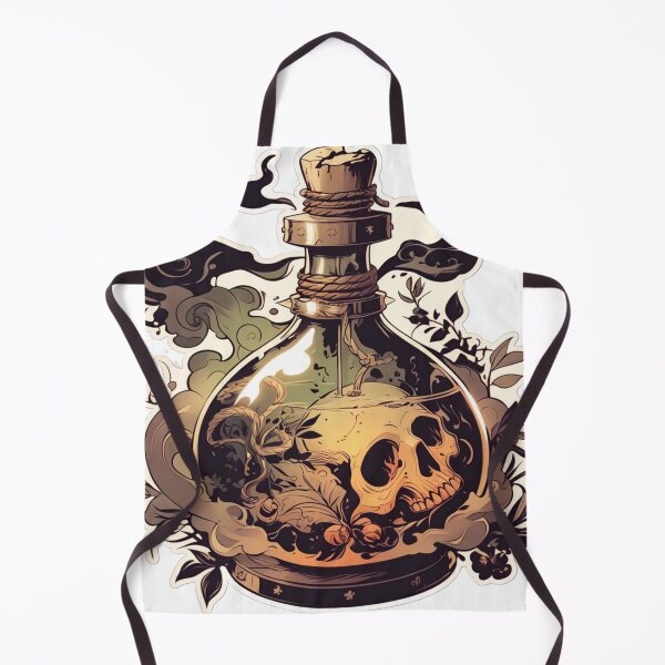 Item preview, Neo traditional poison bottle designed and sold by MendaciousMina.