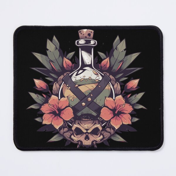 Item preview, Neo traditional poison bottle designed and sold by MendaciousMina.