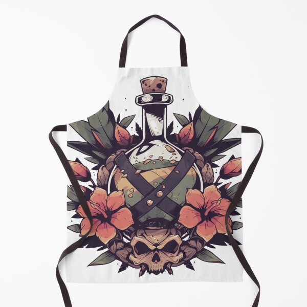 Item preview, Neo traditional poison bottle designed and sold by MendaciousMina.