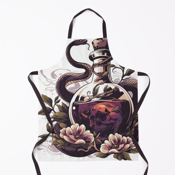 Item preview, Neo traditional poison bottle designed and sold by MendaciousMina.