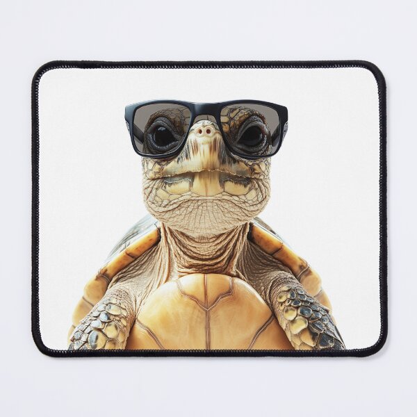 Item preview, Funny cool Turtle wearing sunglasses designed and sold by LazyOwlStore.