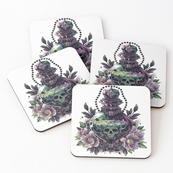 Item preview, Neo traditional poison bottle designed and sold by MendaciousMina.