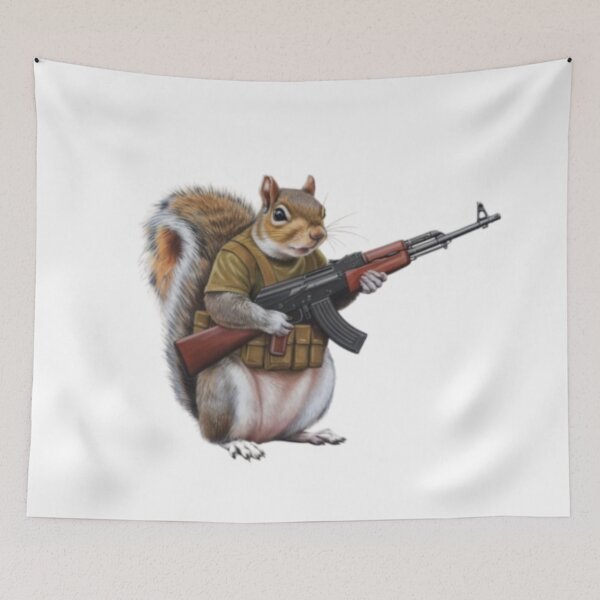 Item preview, ARMED SQUIRREL  designed and sold by Obinne.