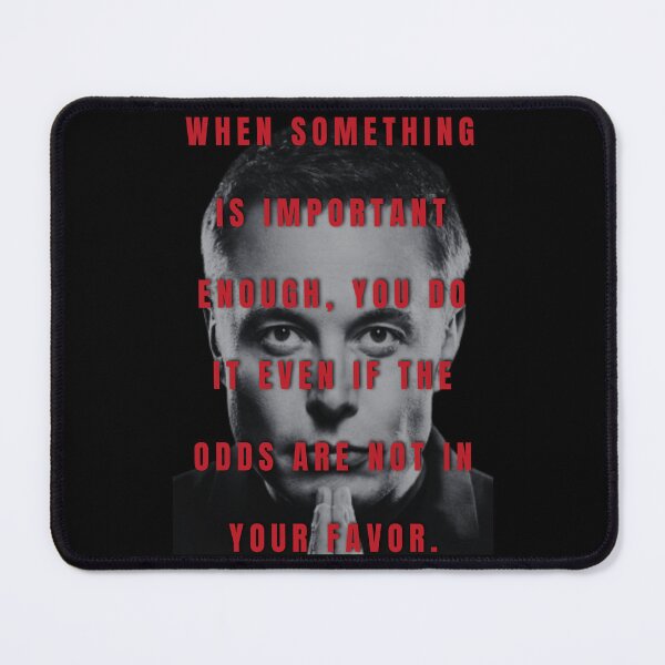 Item preview, Elon Musk Red Quote designed and sold by Fan Art Station .