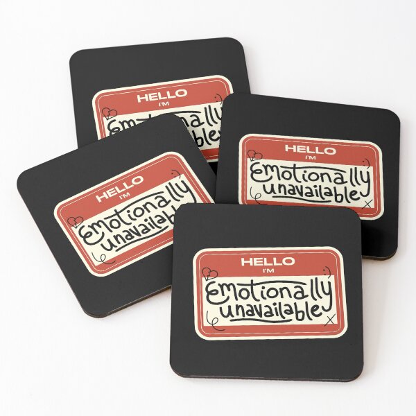 Item preview, Hello! I'm Emotionally Unavailable by Tobe Fonseca designed and sold by Tobe Fonseca®.