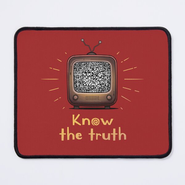 Item preview, qr code 42 - Know the truth designed and sold by SidAlexDesign.