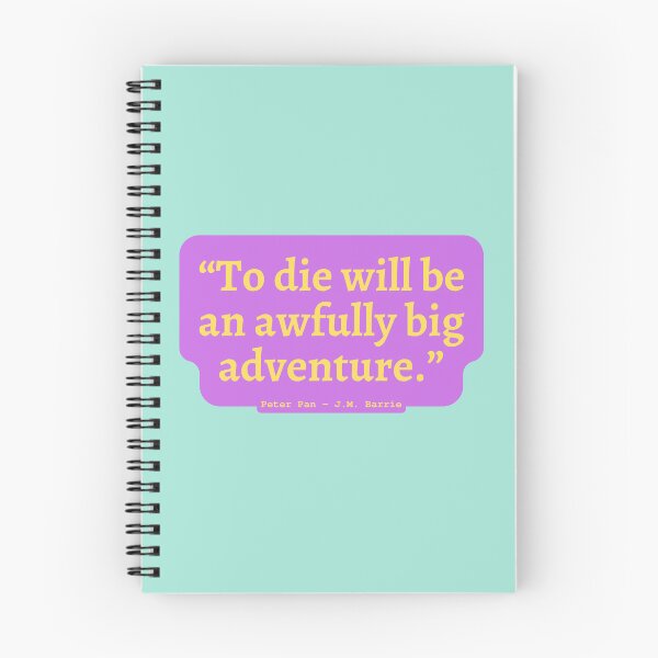 Item preview, Peter Pan quote designed and sold by Kuotica.