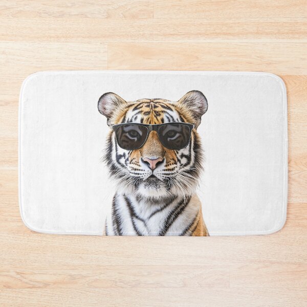 Item preview, Funny cool Tiger wearing sunglasses designed and sold by LazyOwlStore.