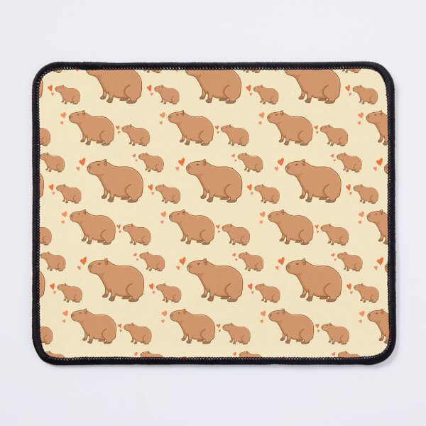 Item preview, Capybara Hearts Pattern designed and sold by KatiaMart.