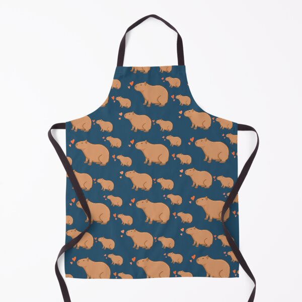 Item preview, Capybara Hearts Pattern designed and sold by KatiaMart.
