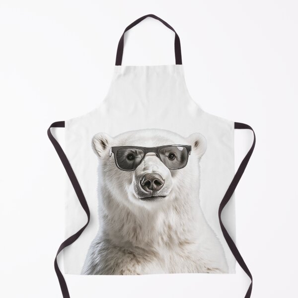 Item preview, Funny cool Polar Bear wearing sunglasses designed and sold by LazyOwlStore.
