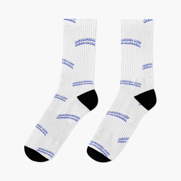 Item preview, Depressed But Well-Dressed, Blue. designed and sold by TalitaArte.
