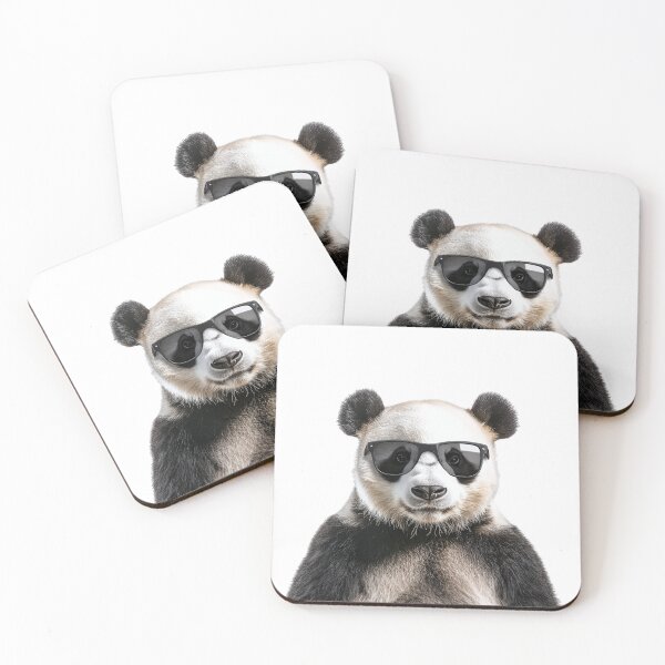 Item preview, Funny cool Panda wearing sunglasses designed and sold by LazyOwlStore.