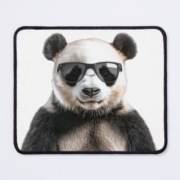 Item preview, Funny cool Panda wearing sunglasses designed and sold by LazyOwlStore.