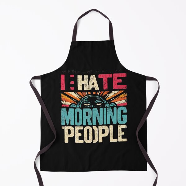 Item preview, I Hate Morning People designed and sold by Fictio ⭐⭐⭐⭐⭐.