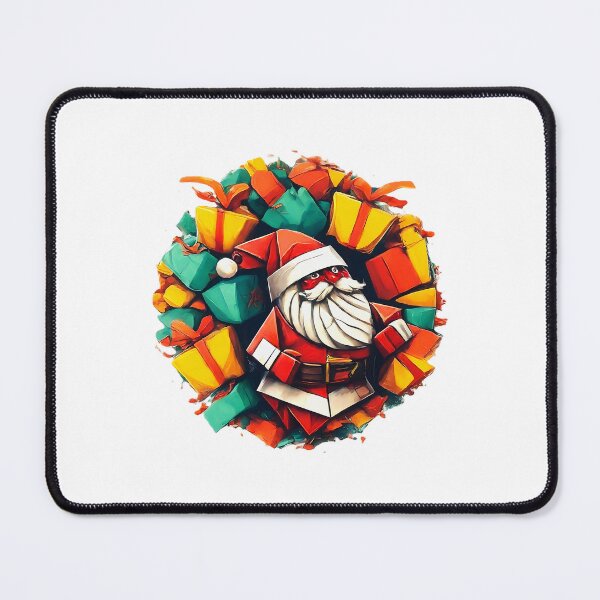 Item preview, Christmas Santa , Holiday Gifts Graphic , Festive Christmas , Unique Holiday Print, Santa Claus designed and sold by Indyadizine.